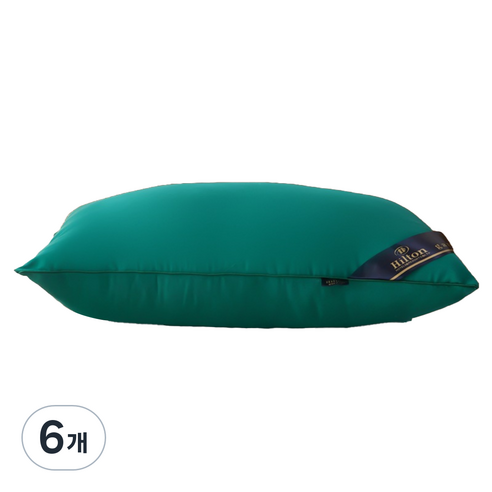 비투윈 편안한 베개솜 500g, 그린, 6개