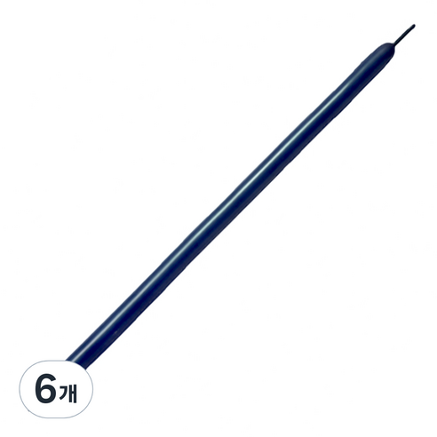 셈퍼텍스 요술풍선 260S 50p, 네이비블루, 6개