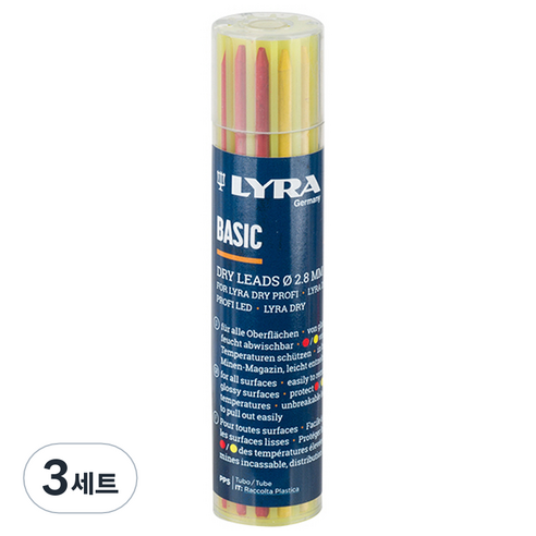 리라 드라이펜 리필 혼합 12p, 없음, 3세트