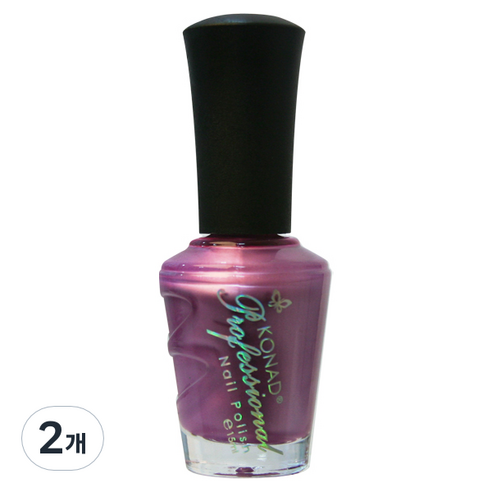 코나드 프로페셔널 레귤러 네일 폴리쉬 15ml, 라벤더 퍼플, 2개