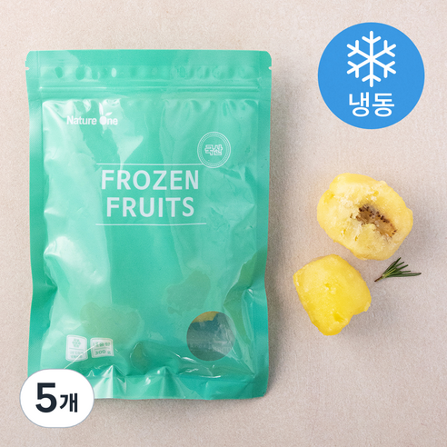 국산 골드키위 (냉동), 300g, 5개