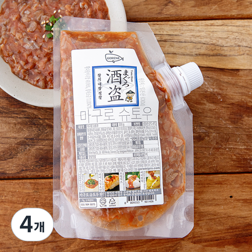 고래미 마구로 슈토우, 4개, 300g