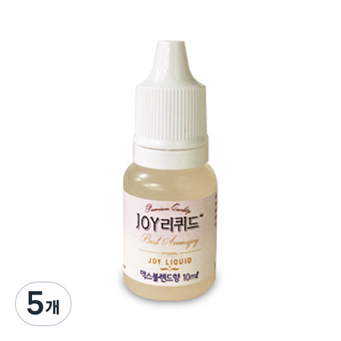 아로마조이 조이리퀴드 슬라임 향료 10ml, 5개, 맥스블렌드