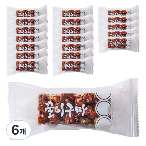 꿀이구마 말랑 초코 오란다 20p, 320g, 6개