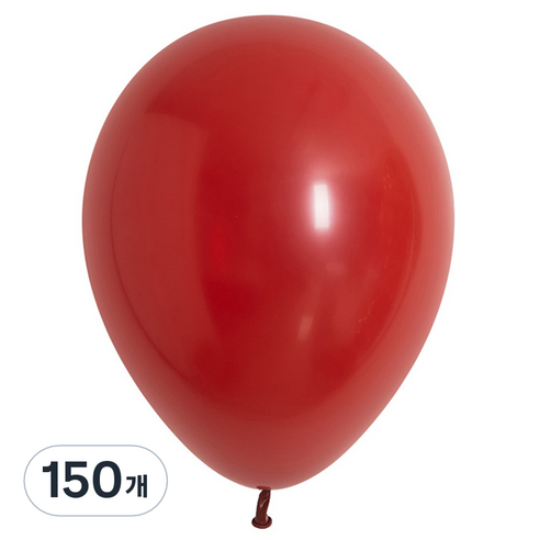 셈퍼텍스 풍선 30cm, 임페리얼레드, 150개