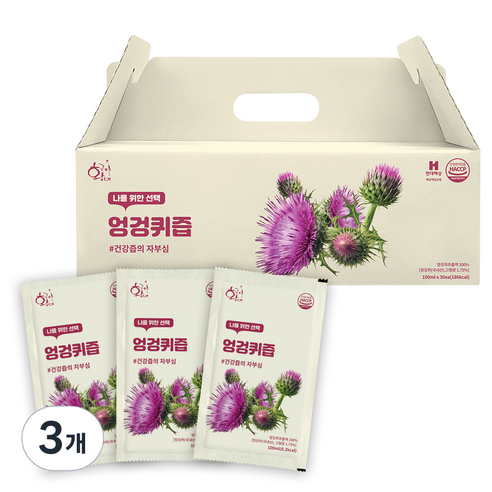 황금이네 엉겅퀴즙 30p, 3L, 3개