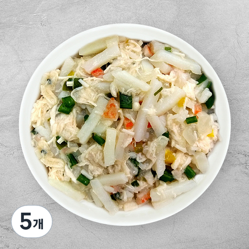 짱죽 12개월부터 이유식 반찬 치킨팽이버섯볶음, 100g, 5개, 혼합맛(치킨/팽이버섯)