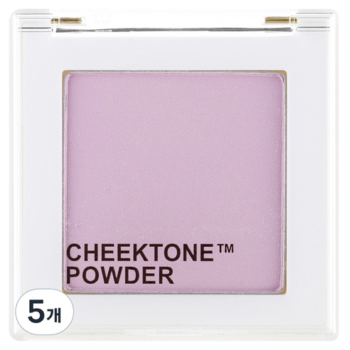 토니모리 치크톤 싱글 팩트 블러셔 4.2g, P01 밀키바이올렛, 5개