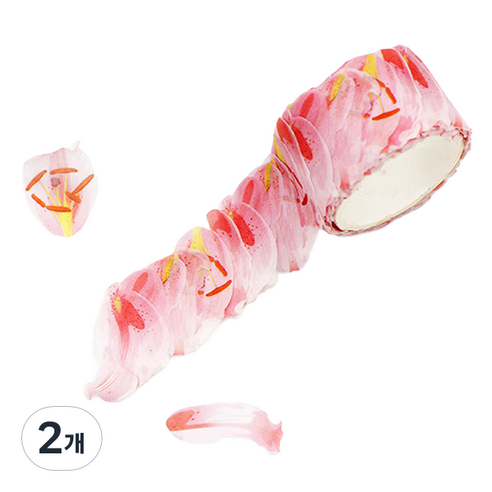 라이크존 접착 종이 마스킹테이프, 타입12, 2개