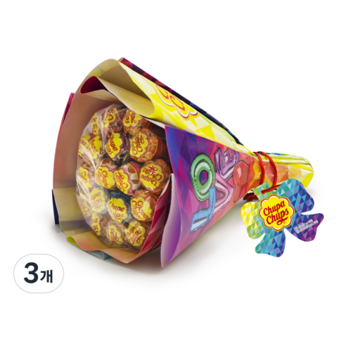 츄파춥스 사탕부케, 209g, 3개
