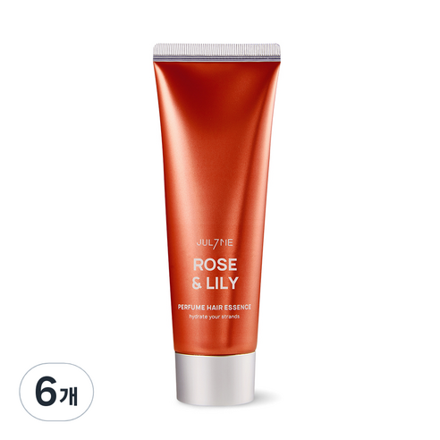 줄라이미 로즈앤릴리 퍼퓸 헤어 에센스, 80ml, 6개
