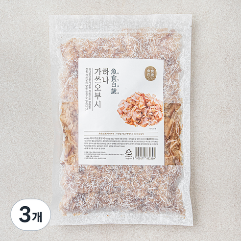어식백세 하나가쓰오부시, 3개, 50g