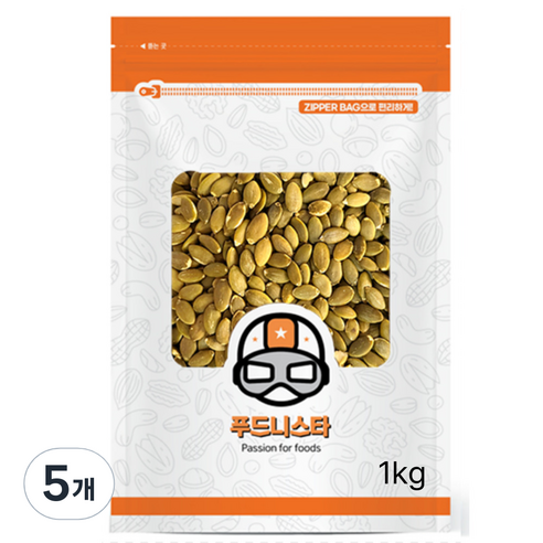 푸드니스타 호박씨, 5개, 1kg