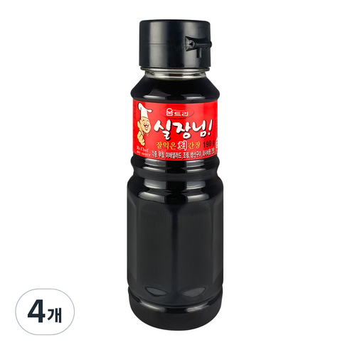 움트리 실장님 잘익은 회간장, 190g, 4개