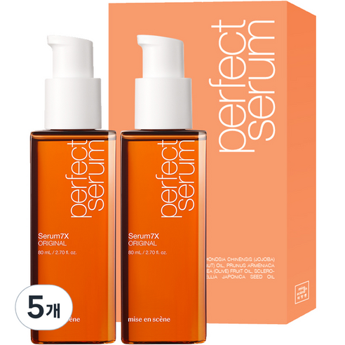 미쟝센 퍼펙트 오리지널 헤어 세럼 7X 2p, 160ml, 10개