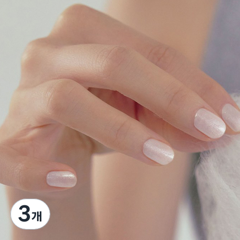 르멘트 컬러 네일, 35 화이트 리플, 14ml, 3개