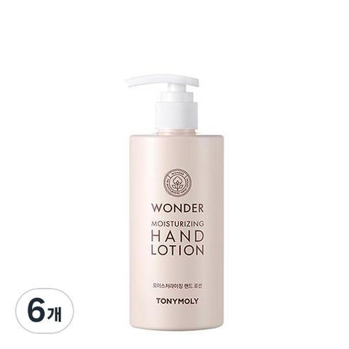 토니모리 원더 모이스처라이징 핸드로션, 300ml, 6개