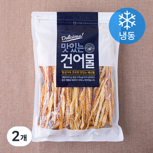 해맑은푸드 북어채 (냉동), 150g, 2개