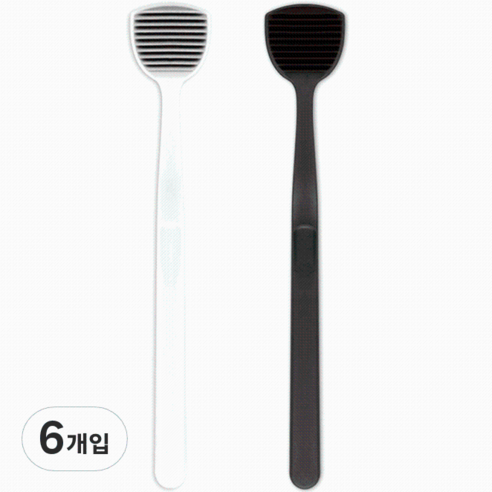 생활도감 10중 스크래퍼 혀클리너, 14g, 6개입