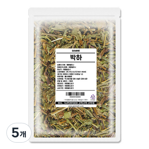 고미네 박하차, 300g, 1개입, 5개