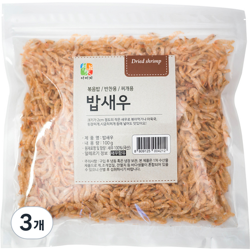 이미지 밥새우, 100g, 3개