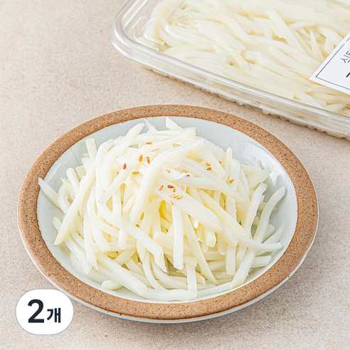 식탁위의사계 녹선 감자채볶음, 200g, 2개