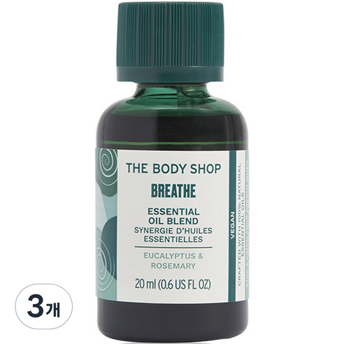 더바디샵 브리스 에센셜 오일 블렌드, 20ml, 3개