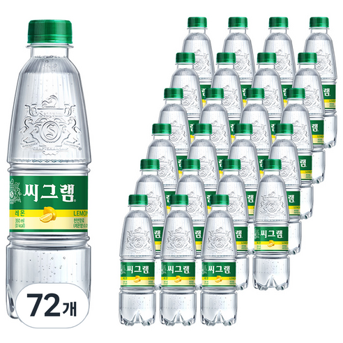 씨그램 플레인 350ml, 72개