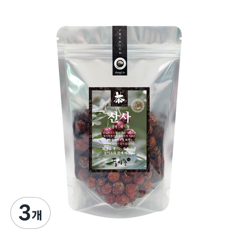 동이약초 산사, 100g, 3개