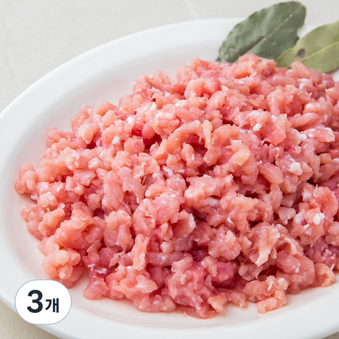 곰곰 한돈 뒷다리살 다짐육 (냉장), 400g, 3개