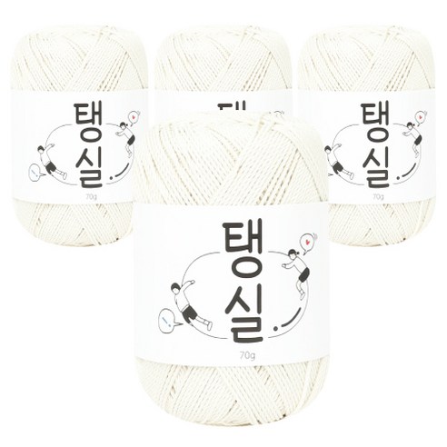 탱실 뜨개실 4p, 03 크림