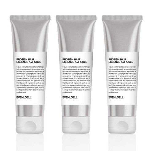 이븐로엘 프로틴 헤어 에센스 앰플, 120ml, 3개