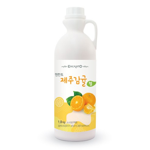 엔아이에프 엔칸토 제주감귤베이스 1.8kg, 1개