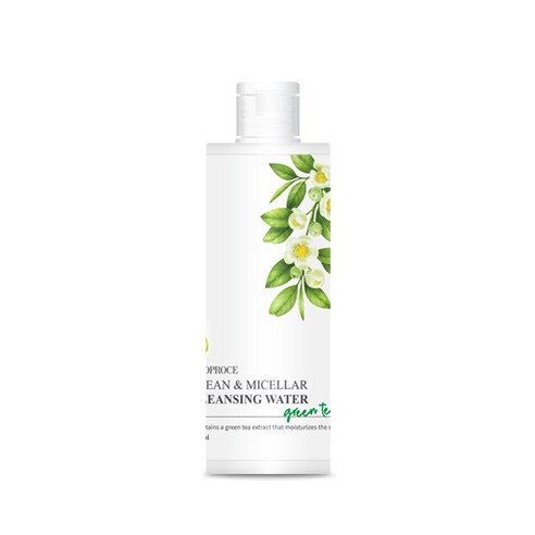 디오프러스 클린 앤 미셀라 클렌징 워터 그린티, 300ml, 1개