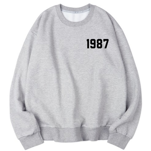 벤힛 1987 기모 쮸리 오버핏 맨투맨