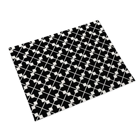 스타 단순 패턴 식탁 매트, Type 09, 42 x 42 cm