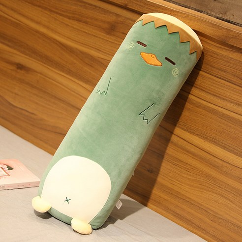 순잠 벨라 시리즈 동물 롱베개, 그린카파