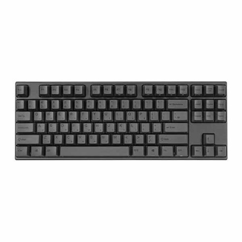바밀로 VA87M V2 유선키보드 PBT 염료승화 한글 적축, 텐키리스, Dark Gray