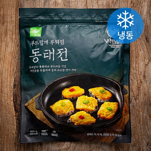 부침명장 사옹원 동태전 (냉동), 300g, 1팩