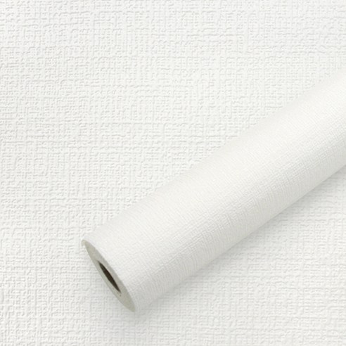쿠셔니 실크 단열벽지 폭 50cm, 화이트