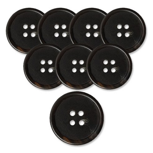 동대문단추왕 무광 코트 가디건 단추 25mm 메시아, 8개, D브라운