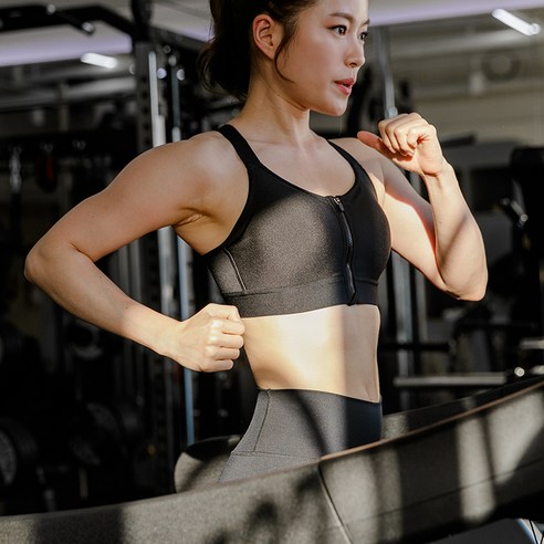 컴포트랩 하이서포트 짚업 스포츠 브라