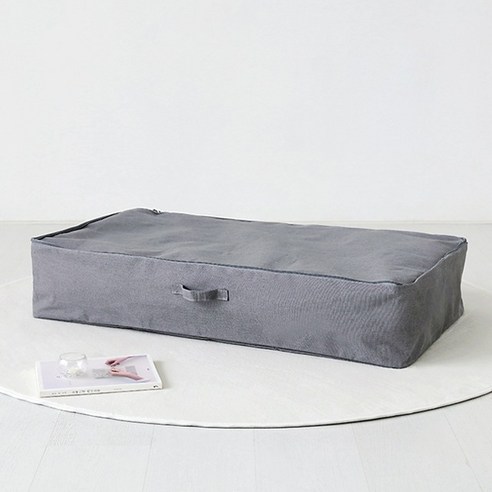 마켓비 RINEN 패브릭 수납함 KS1061STB, 그레이, 1개