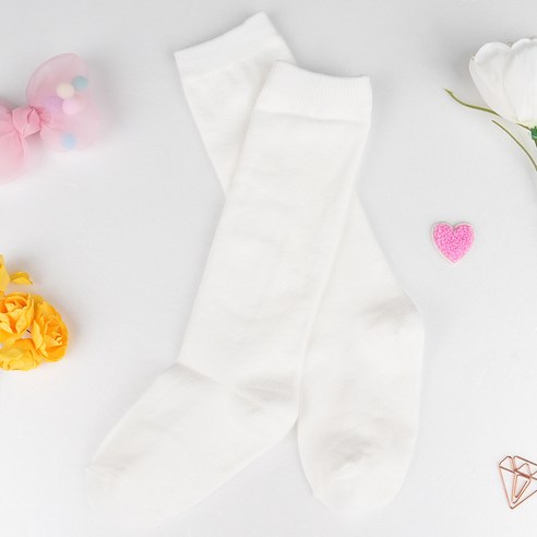 설레발 아동용 데일리 스탠다드 니삭스