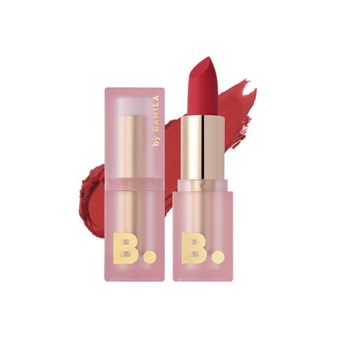 비바이바닐라 벨벳 블러드 베일 립스틱 3.7g, RD03 레드 스웨이드, 1개