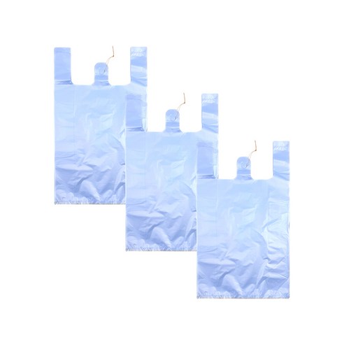 월드크린 하늘 손잡이 비닐봉투, 5L, 300개