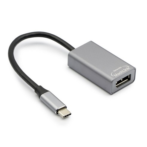 마하링크 USB 3.1 C타입 to 4K 60HZ DP 디스플레이포트 컨버터 CP-1421, 1개, 208mm