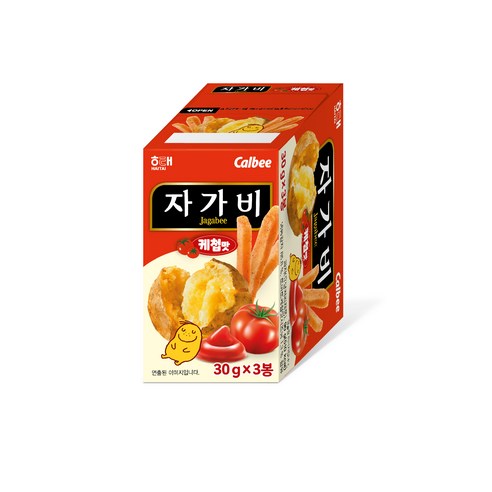 바삭함과 달콤함의 완벽한 조화, 자가비 케첩맛으로 행복한 간식 타임!