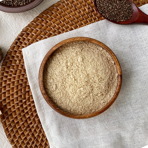 텁텁함은 빼고 고소함만 더한 복이네 탈피 들깨가루로 요리의 풍미를 UP!