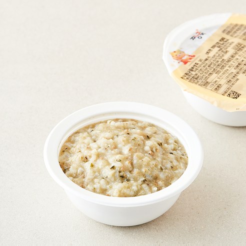 [로켓프레시] 짱죽 중기 9개월부터 한우 콩나물 버섯죽 죽2 이유식